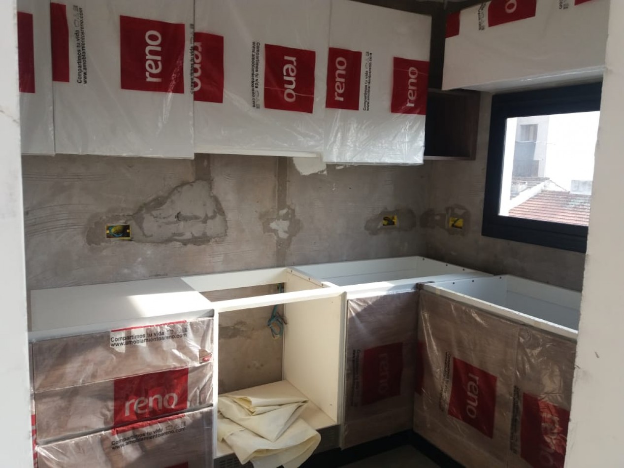 Departamentp a estrenar de 2 ambientes con espcio de cohera. Zona Guemes