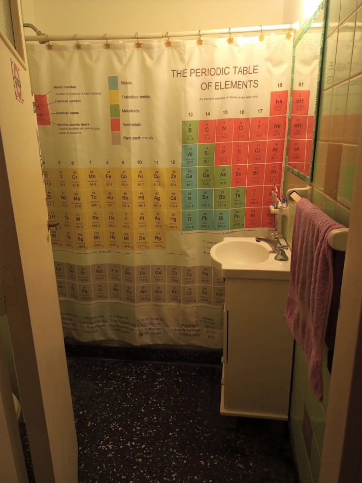 Departamento dos ambientes al lateral con buenas dimensiones. Parcialmente reciclado. Macrocentro
