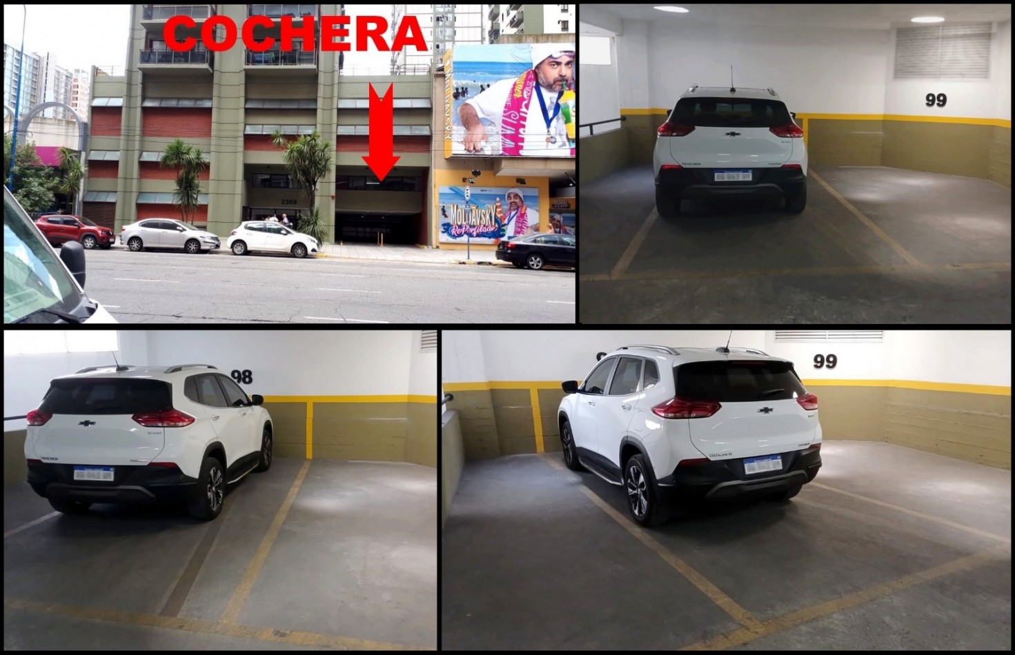 Cochera en Edificio amplia.