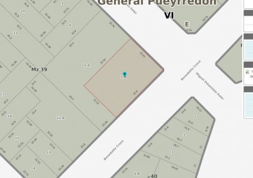 Lote  con excelentes vistas al mara para emprendimiento inmobiliario. Zona Punta Mogotes